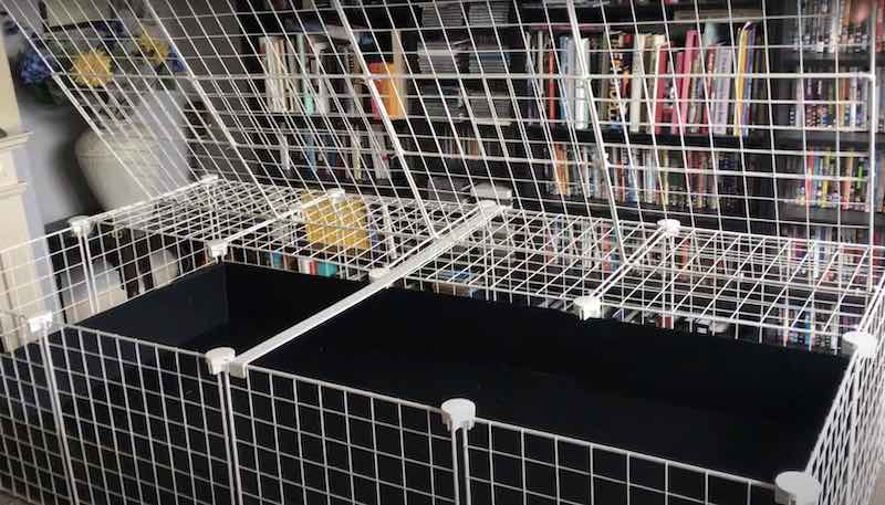 C&C Cage with opening roof