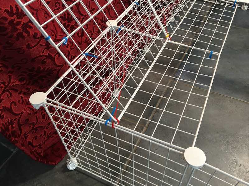 Completing C And C Cage Roof