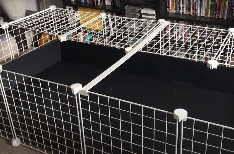 Fixed part of the C&C cage roof