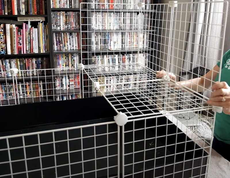 Adding the sides for the C&C loft