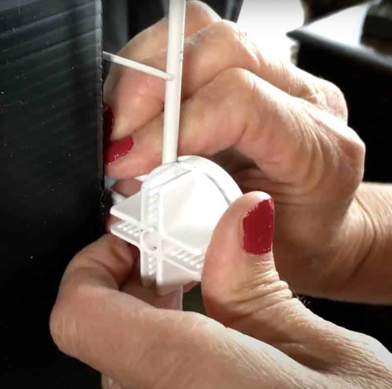 Turn  the C And C cage connectors